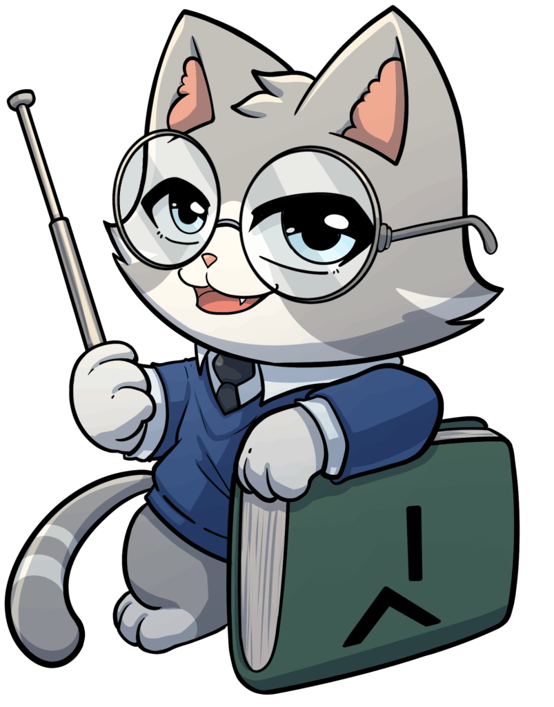 gato profesor